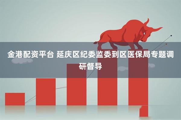 金港配资平台 延庆区纪委监委到区医保局专题调研督导