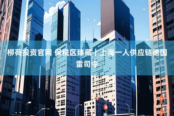 柳荷投资官网 保税区臻藏｜上海一人供应链德国雷司令