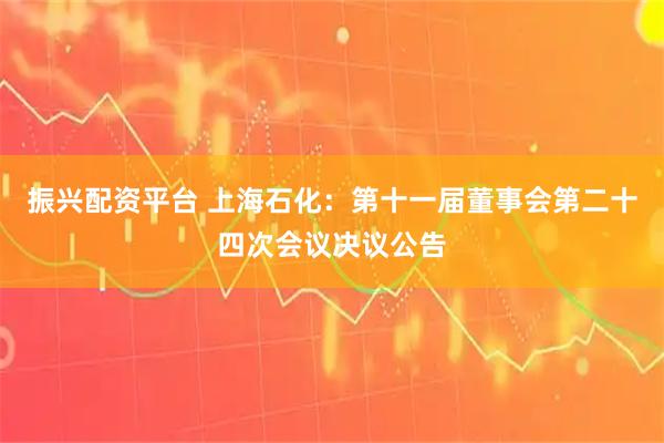 振兴配资平台 上海石化：第十一届董事会第二十四次会议决议公告